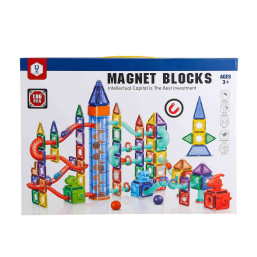 Magnetic Blocks 186 Pcs